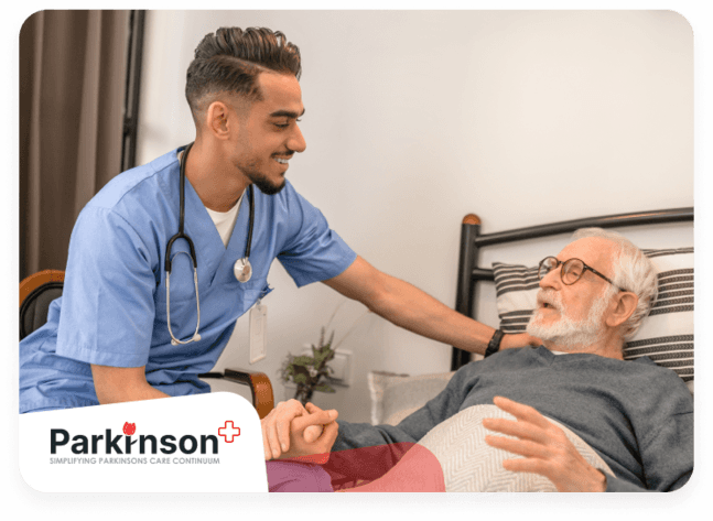 Doctor consultation with elderly patient