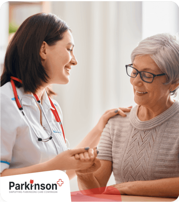 Doctor consultation with elderly patient
