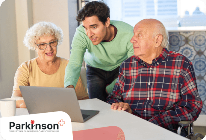 Healthcare team consultation